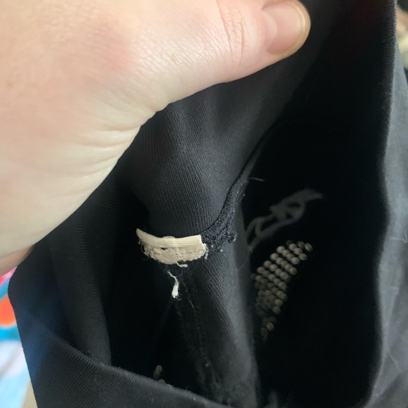 Bootyqueen Apparel Laser Cut Legging Double Black - Picture 7 of 7